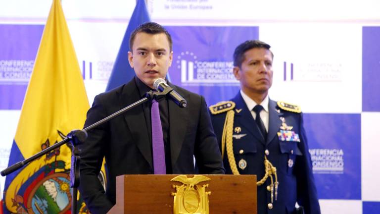 Noboa afirma haber frustrado un golpe de Estado del crimen organizado durante los primeros días de enero