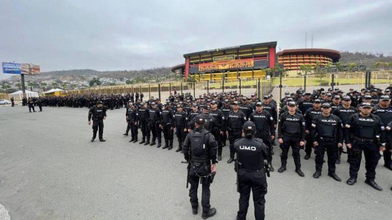 Guayaquil se blinda con 10.000 policías y 400 militares para la final de la Copa Libertadores