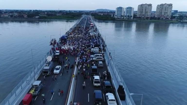 Se inaugura nuevo puente entre Guayaquil y Samborondón