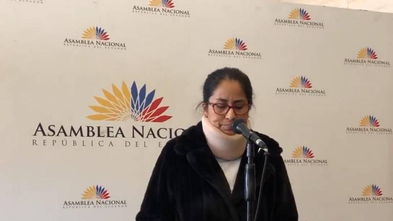 Asambleísta de Pachakutik, Gisella Molina, responsabiliza a Leonidas Iza por presunto atentado contra su vida