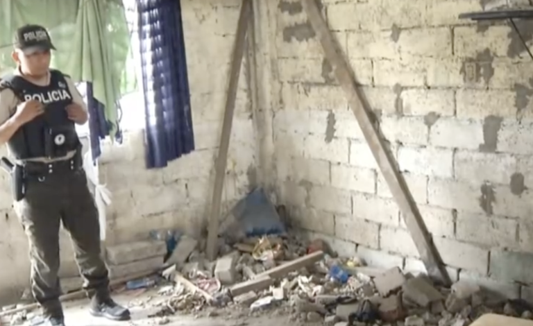 $!Lugar donde mantenían secuestrada a la víctima.