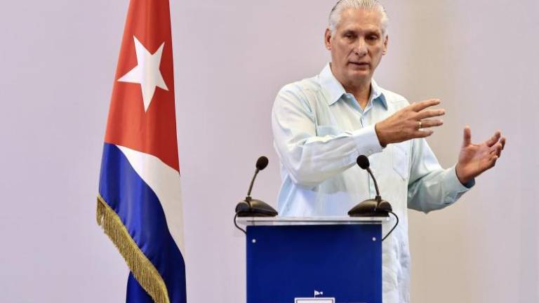 El presidente de Cuba, Miguel Díaz-Canel.