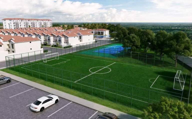 $!Los habitantes de Pontiana podrán disfrutar de amenidades como piscinas, canchas, gimnasio, áreas infantiles, parques, zonas para mascotas y áreas verdes.
