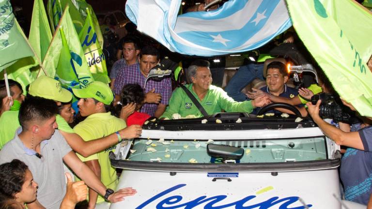 Moreno cerró su campaña en Guayaquil