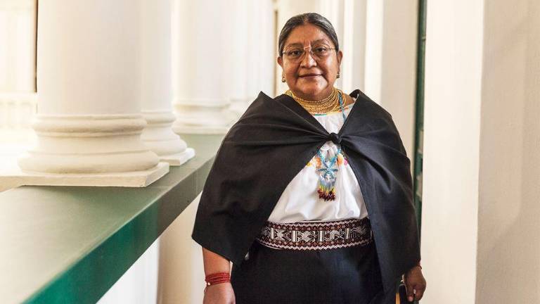 'Tenemos ribetes, fracturas no': Nina Pacari sobre el paro y el movimiento indígena