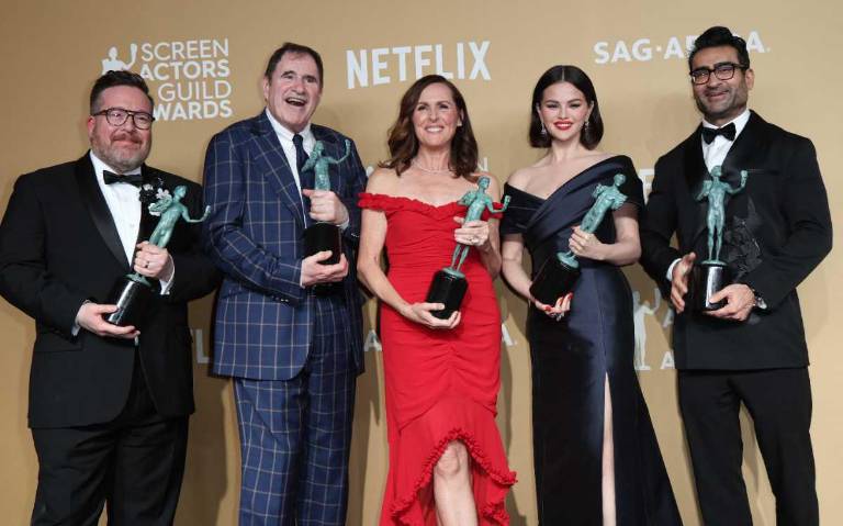 $!El elenco de Only Murders in the Building se alza con el SAG a Mejor Elenco en una Serie de Comedia, reafirmando su éxito en la pantalla.