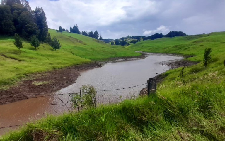 $!otra fotografía del sitio del colapso compartida por el ECU911.