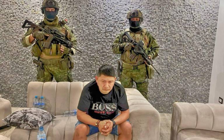 $!Captura de alias ‘Chabalo’, en la ciudad de Manta.