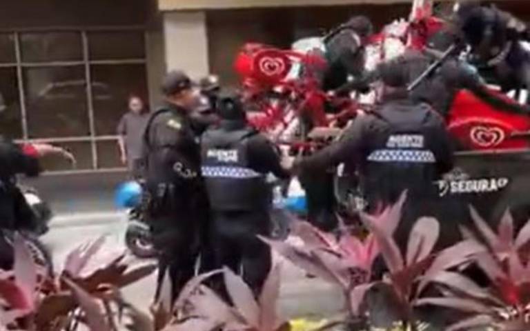 $!Captura de video viralizado en X este jueves.