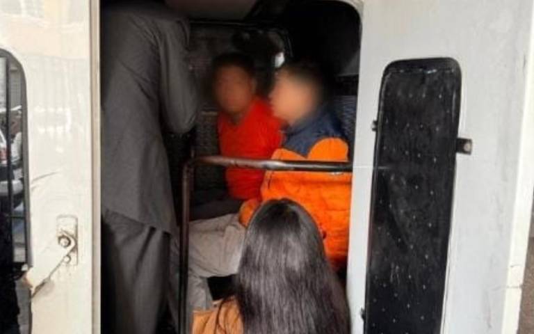 $!Imagen que muestra a dos de los cuatro reos señalados por presuntamente participar en el atentado.