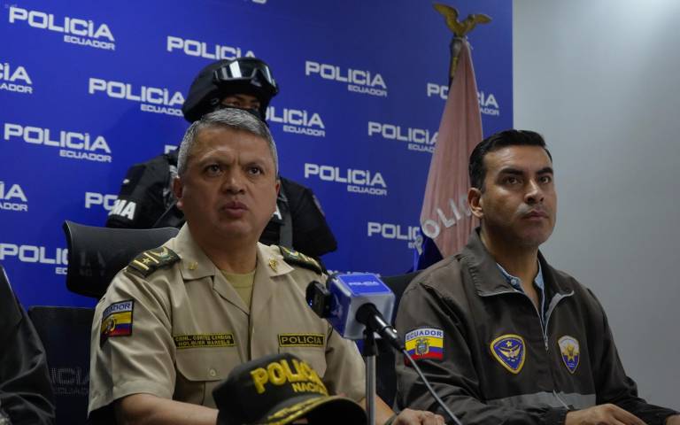 $!El coronel Hólguer Cortez otorgó detalles sobre el operativo realizado en La Aurora.