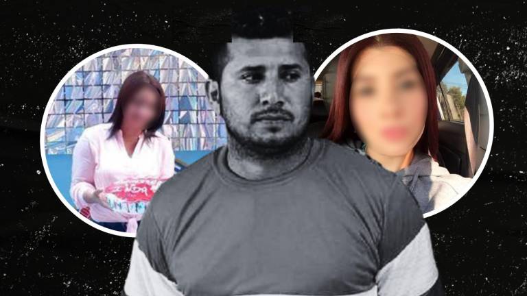 Combo de fotografías que muestran al líder de Los Choneros, alias 'Fito', a su esposa (I) y a otra pareja sentimental (D).