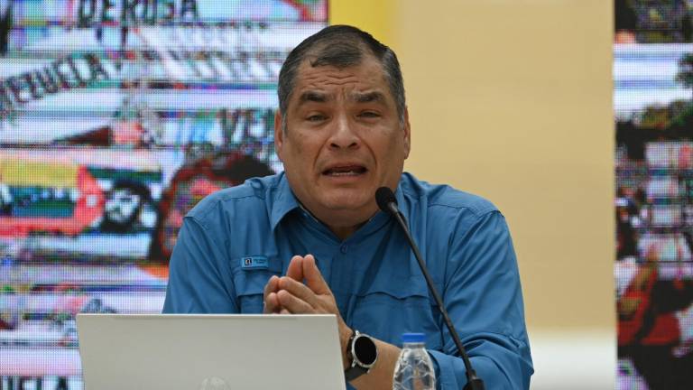 Fotografía de archivo del expresidente de Ecuador, Rafael Correa.