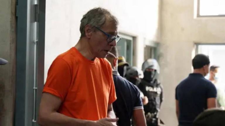 Fotografía del exvicepresidenta en la Cárcel del Encuentro, en la provincia de Santa Elena.