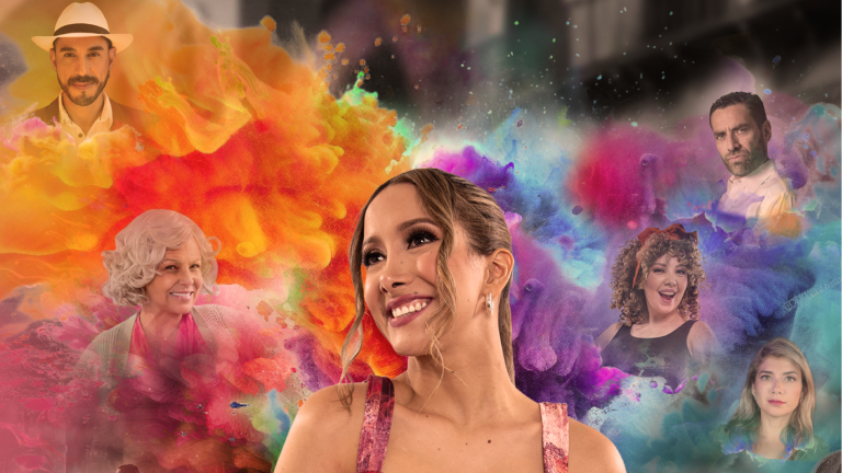 El show cuenta con un gran elenco de actores y actrices que darán vida a personajes escritos por Christian Valencia, conocido por obras como “Amante a la Antigua” y “Julio, el musical”.