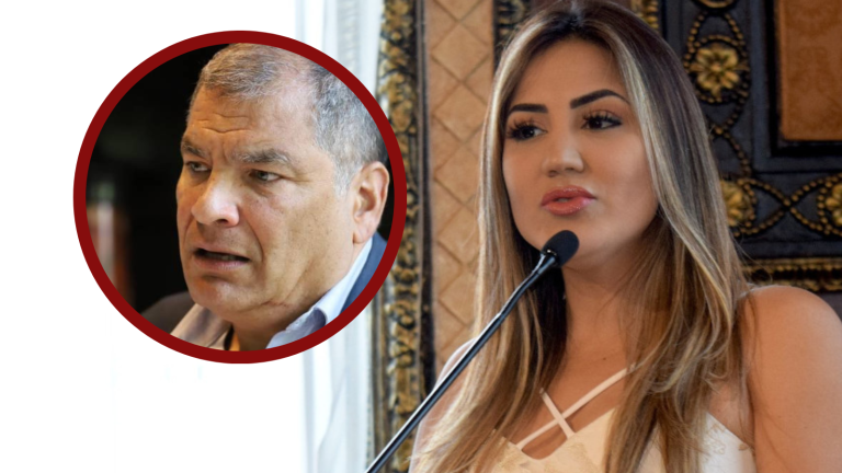 Mayra Salazar, pieza clave del Caso Purga, aseguró en chat que el expresidente Rafael Correa le dio trabajo y estabilidad”