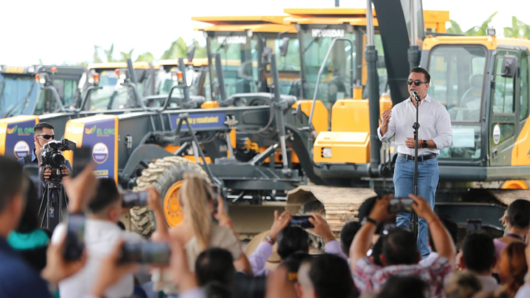 Daniel Noboa anuncia que 'la carretera Machala-Guayaquil va a ser una realidad'