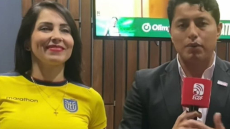 FEF rechaza entrevista a Luisa González durante transmisión en vivo de Ecuador vs. Bolivia