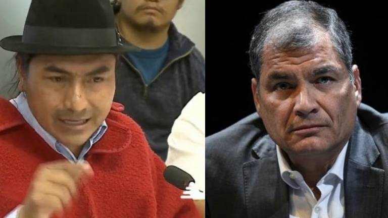 Polémica dentro del movimiento indígena por posible alianza con el correísmo: Lo que dijeron Leonidas Iza y Rafael Correa