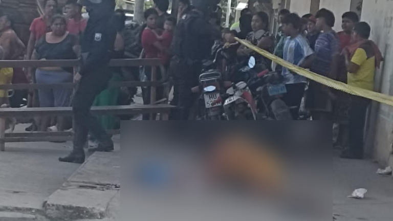 Muere por disparos una niña de tres años en una calle del cantón Huaquillas