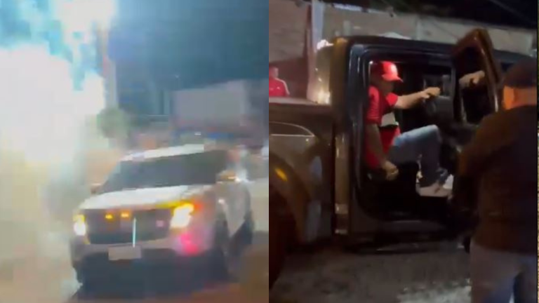 Cabecilla de Los Aguilas fue recibido con fuegos artificiales en Milagro tras ser liberado de prisión