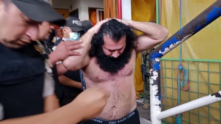 Fotografía de alias Fito tomada cuando el cabecilla criminal permanecía encarcelado en Guayaquil.