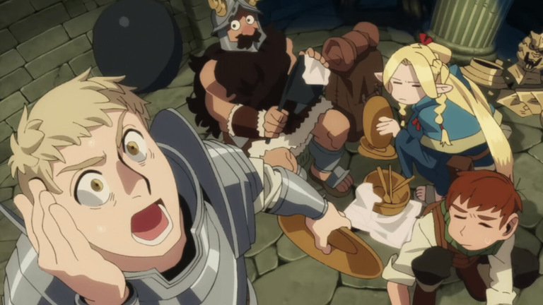 Imagen que muestra al elenco principal del anime.