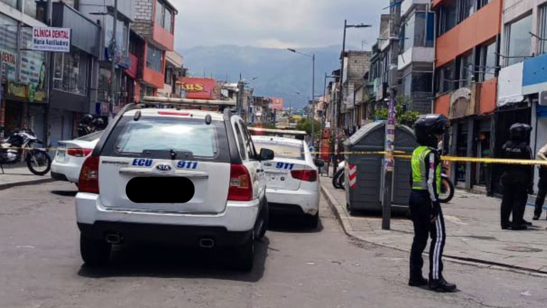 Asesinan a un hombre en zona comercial del sector Solanda, en el sur de Quito