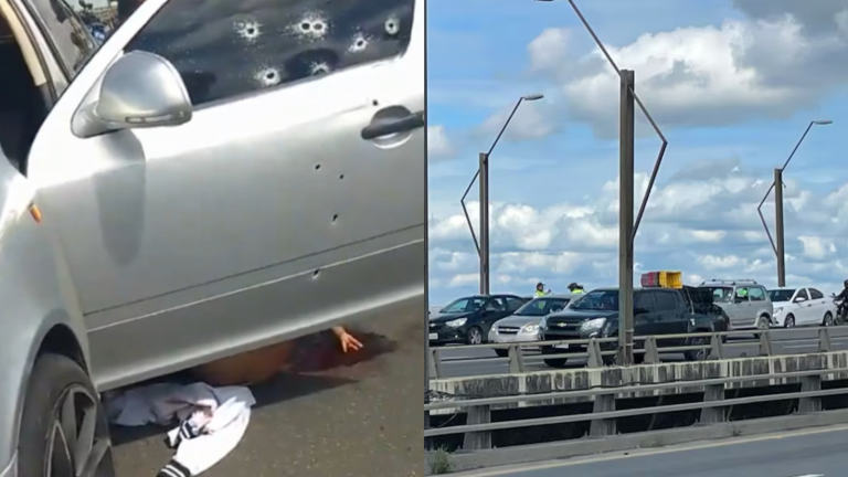 Ataque armado en Puente de la Unidad Nacional deja heridos a a hombre y mujer que se trasladaban a La Puntilla
