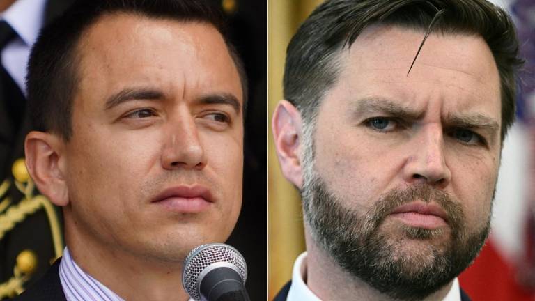 Daniel Noboa se reunirá con el vicepresidente de Estados Unidos, J.D. Vance, en Washington