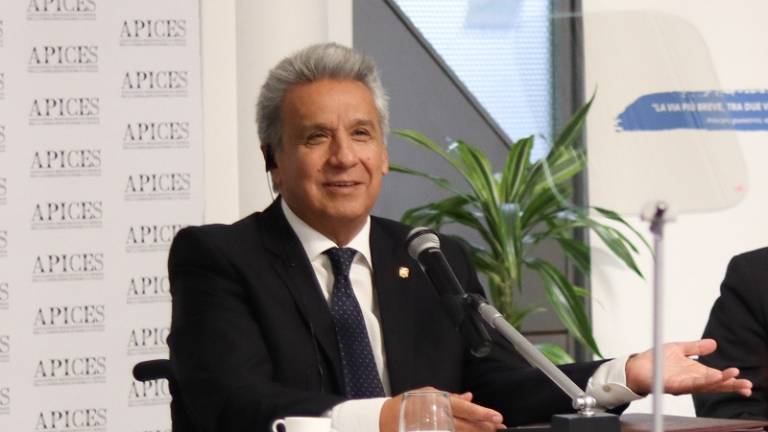 Moreno en Italia para ofrecer otra cara de Ecuador