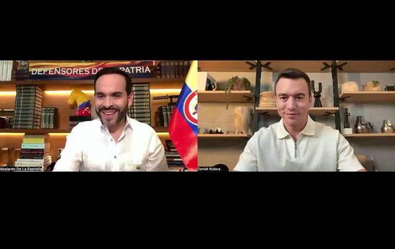 $!Reunión entre Abelardo de la Espriella y Daniel Noboa.