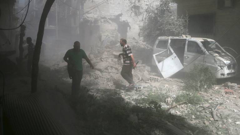 Civiles muertos por supuesto bombardeo de Rusia en Siria