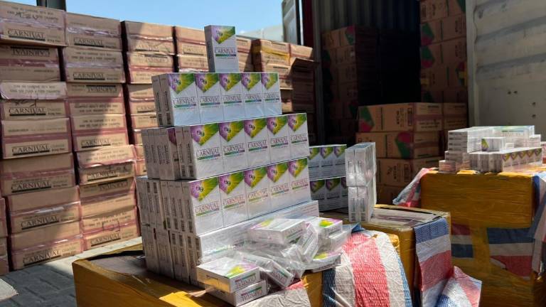 Aduana frena ingreso de más de 10 millones de cigarrillos de contrabando en Guayaquil
