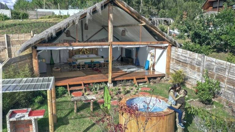 El &quot;glamping&quot;, una tendencia de lujo en Ecuador para tiempos de pandemia