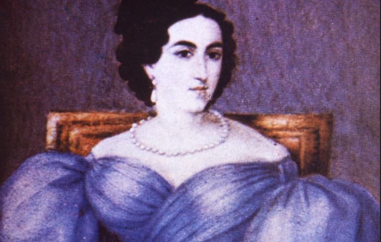 $!Reproducción de uno de los pocos retratos de Mariana Carcelén.