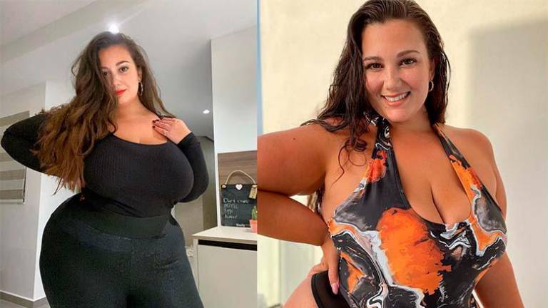 “No somos perezosos, ni comemos demasiado”: modelo defiende a las personas con talla grande