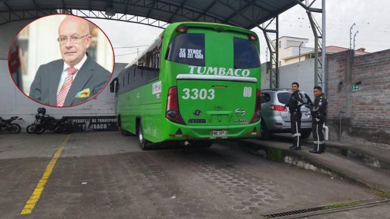 Lo que se sabe sobre la muerte de Santiago Gangotena: localizaron al bus que lo habría atropellado