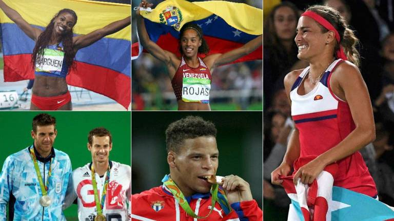 Los latinos dicen &quot;presente&quot; en los podios de Río 2016