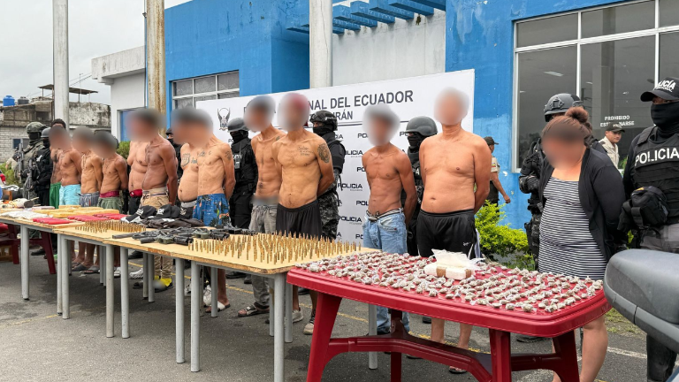 Destruyen guaridas utilizadas por la banda criminal ‘Chone Killer’ en Durán: así fue el megaoperativo