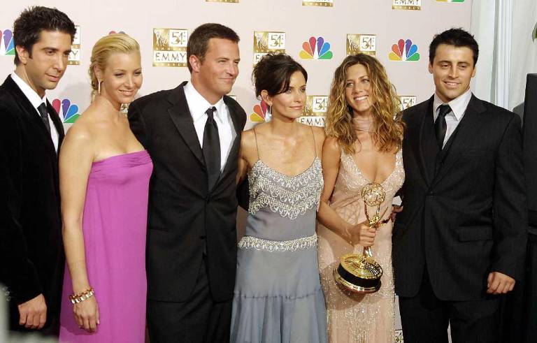 $!El elenco de 'Friends' se convirtió en uno de los más queridos de los últimos tiempos.