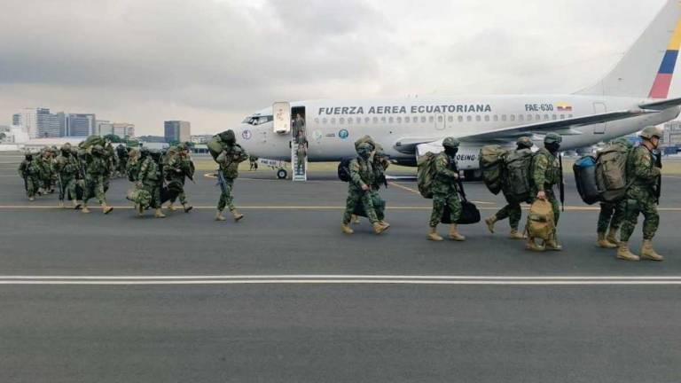 Ejército refuerza las operaciones militares en Guayas, Manabí y Los Ríos