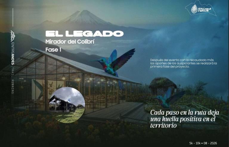 $!Las inscripciones para el Chuquirahua Trail Running se pueden realizar en entreandes.ninari.org.