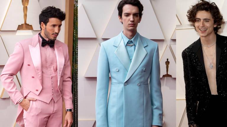 La osadía masculina compite con la elegancia femenina en la alfombra roja de los Óscar