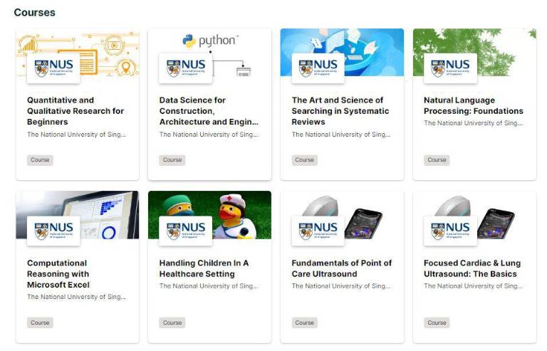 $!La Universidad Nacional de Singapur tiene cursos en línea gratuitos: Así puedes registrarte en la prestigiosa institución