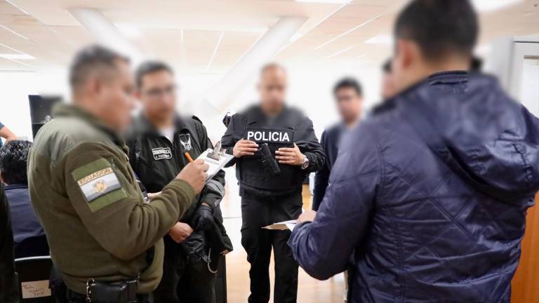 Policía y Fiscalía allanan las oficinas del Servicio Nacional de Contratación Pública