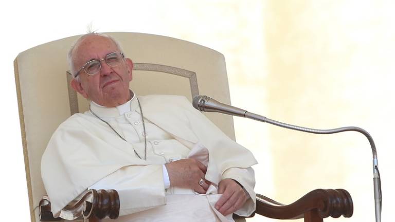 Papa propone para el jueves &quot;un minuto de paz&quot; por el mundo