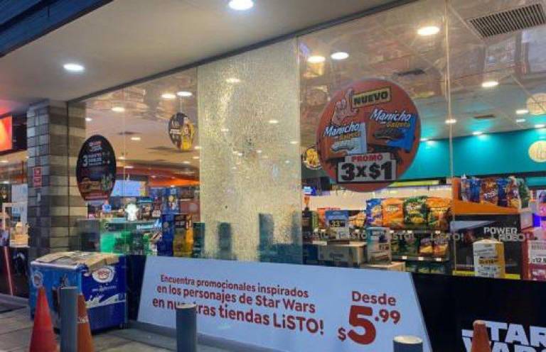 $!Minimarket recibió disparos.