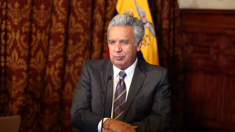 Presidente Moreno viaja a EE.UU. con agenda política y económica