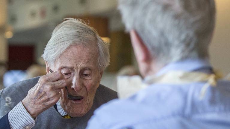 Belgas de 102 años, los gemelos más viejos del mundo